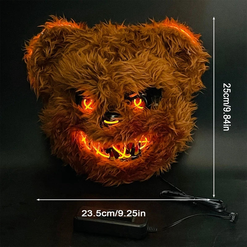 Masque de lapin et Ours Halloween