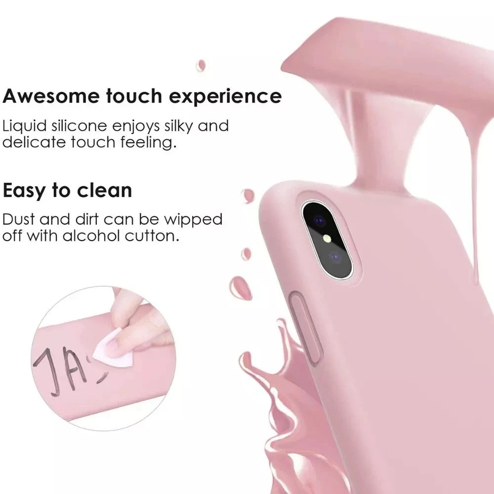 Coque iPhone en sillicone