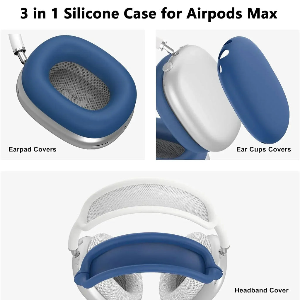 Étui pour écouteurs en silicone