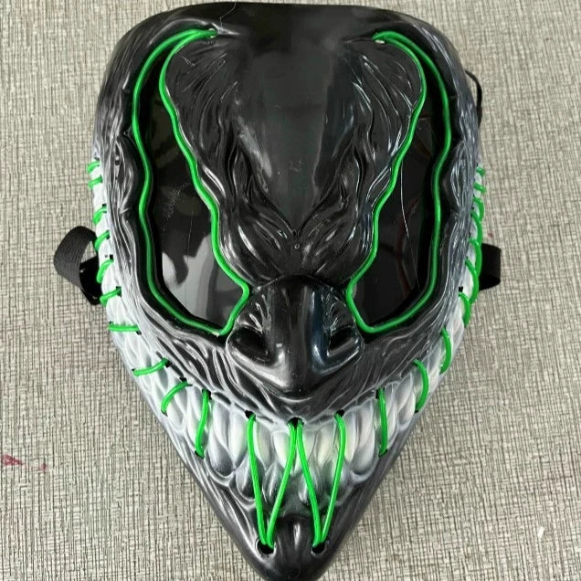 Masque Venom Halloween avec LED intégrée