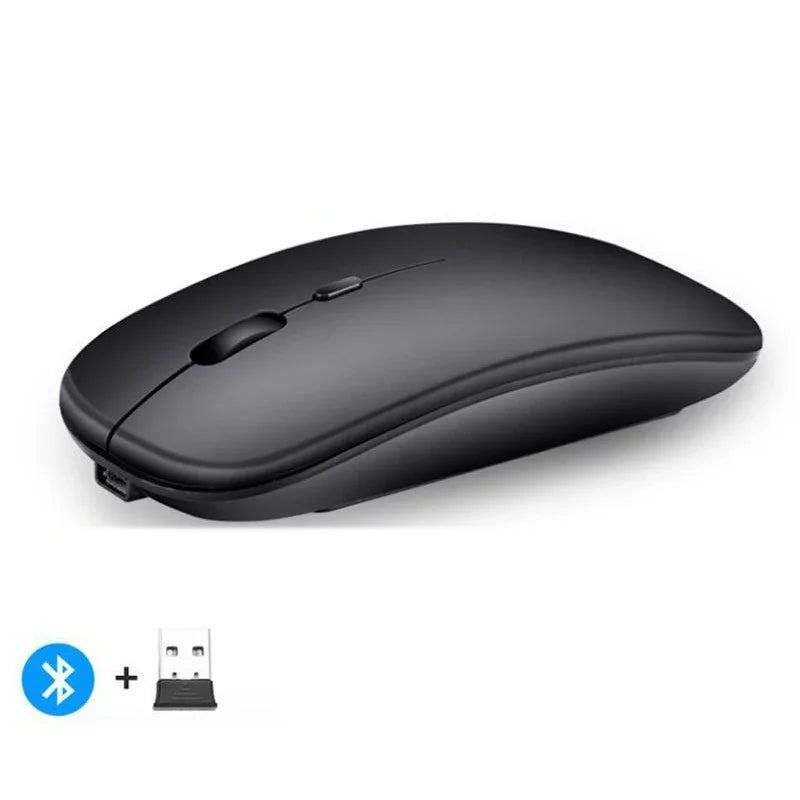 Souris sans fil Bluetooth rechargeable