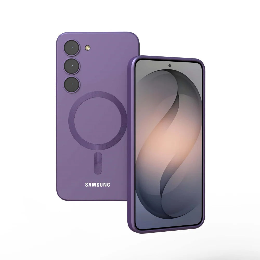 Coque magnétique en silicone Samsung