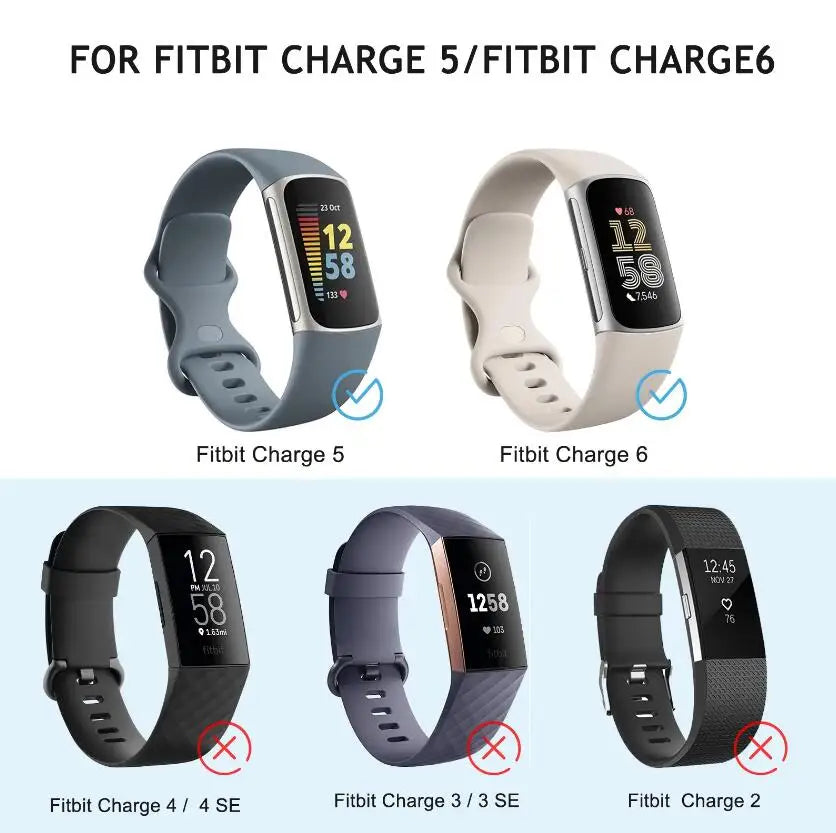 Bracelet de montre connectée pour Fitbit Charge 5/6
