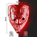 Masque Venom Halloween avec LED intégrée