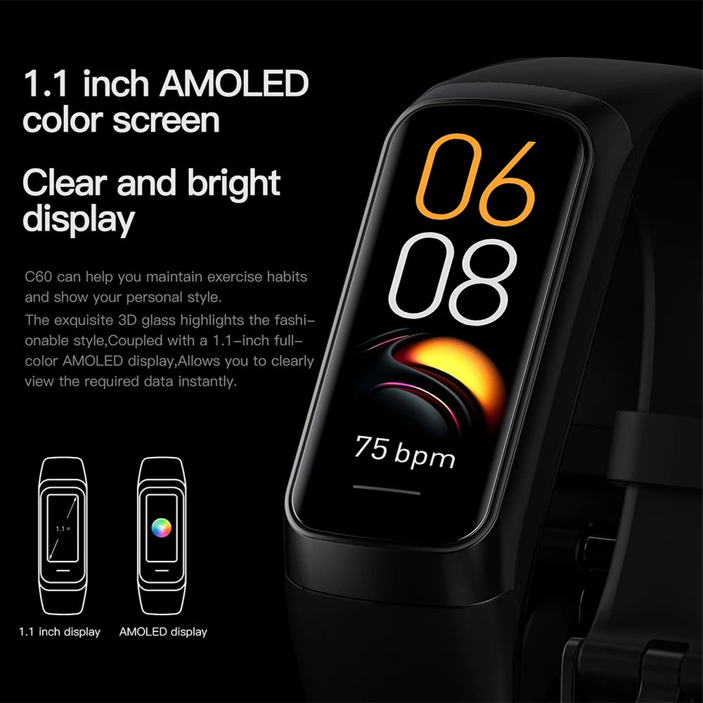 Montre Connectée AMOLED