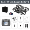 Mini Drone V666 Originel 4K Professionnel avec Double Caméra 8k