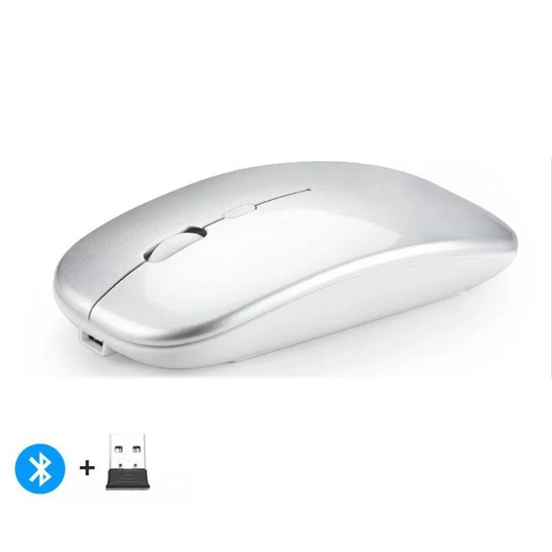 Souris sans fil Bluetooth rechargeable
