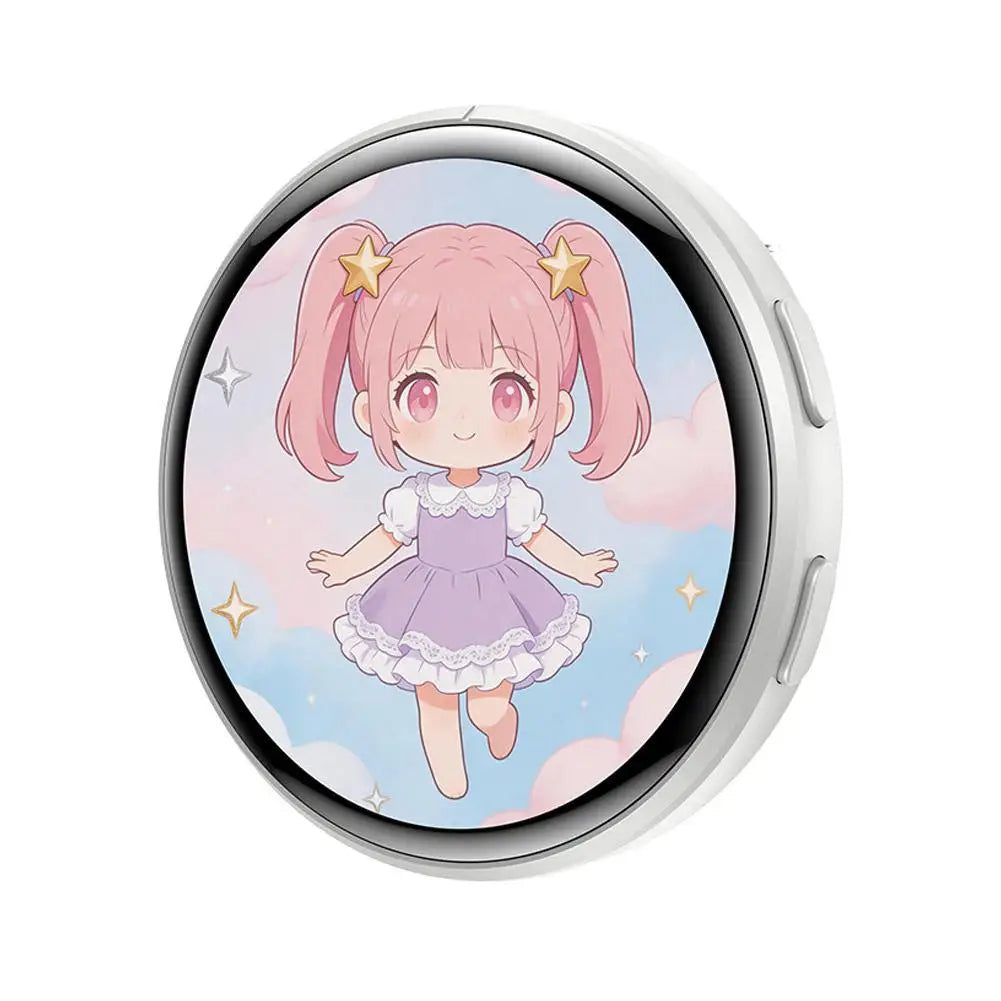 Badge électronique dynamique avec écran tactile de 1,5 pouces
