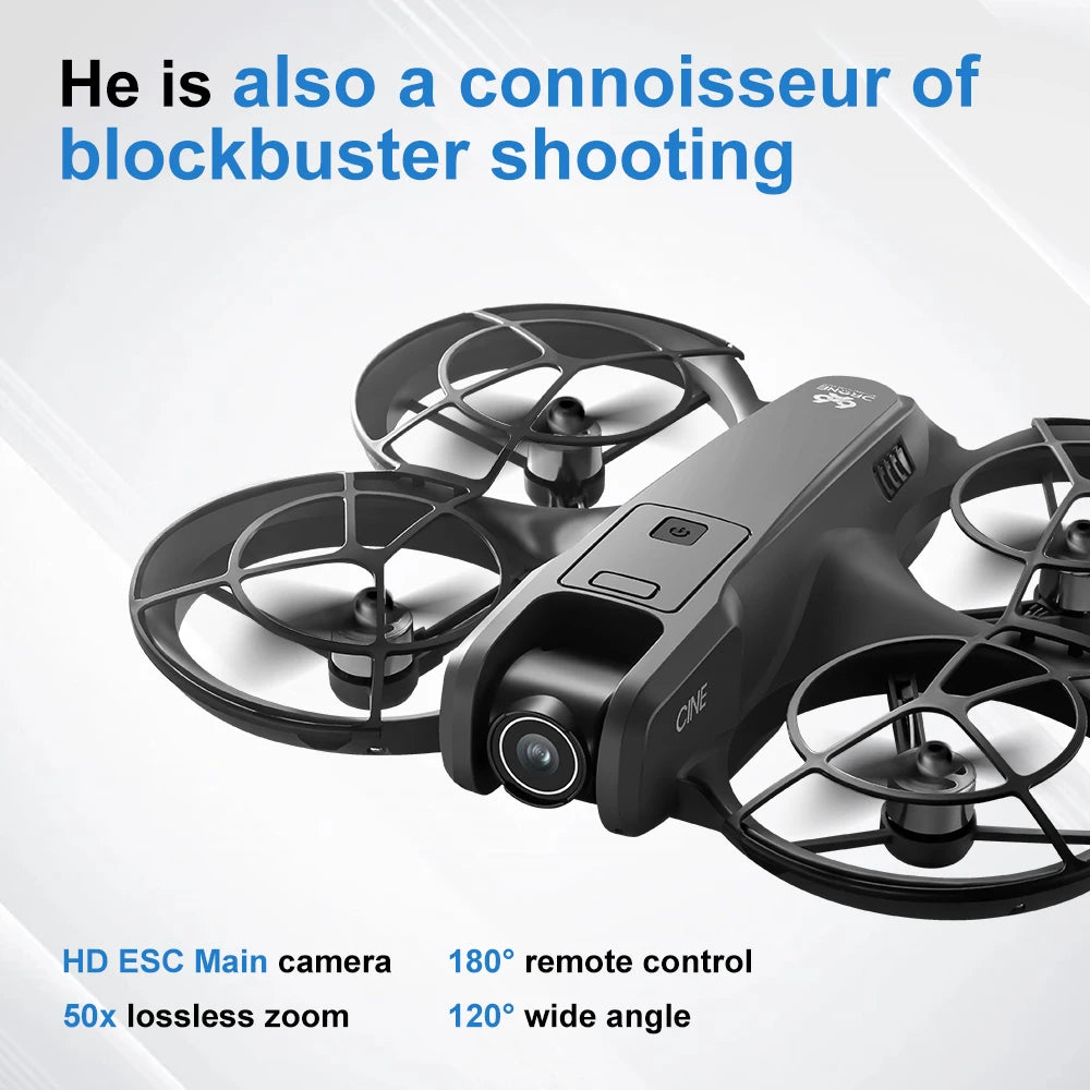 Mini Drone V666 Originel 4K Professionnel avec Double Caméra 8k