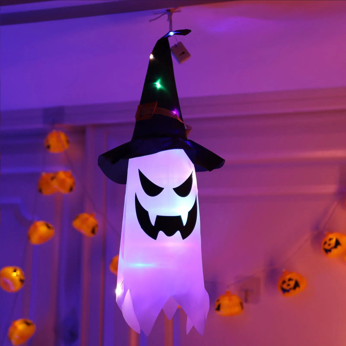 Décorations extérieures fantômes lumineux d'Halloween avec LED