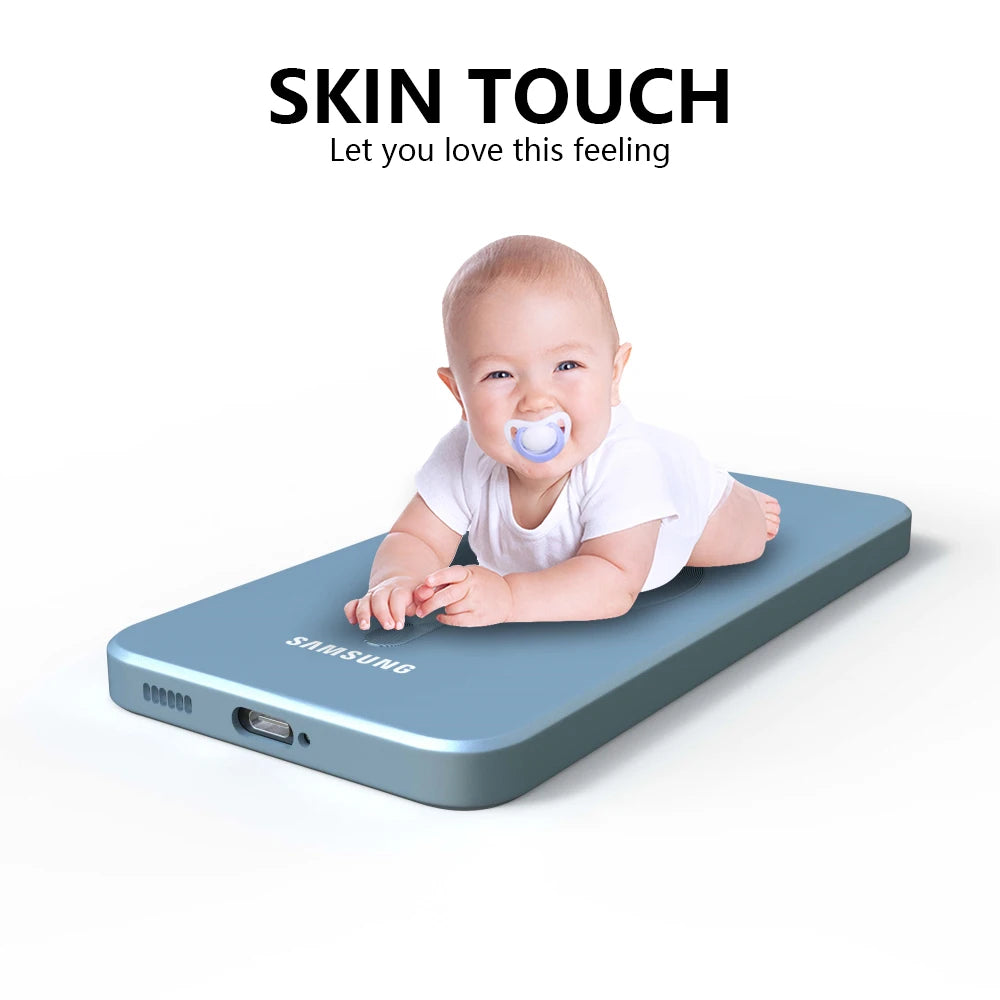 Coque magnétique en silicone Samsung
