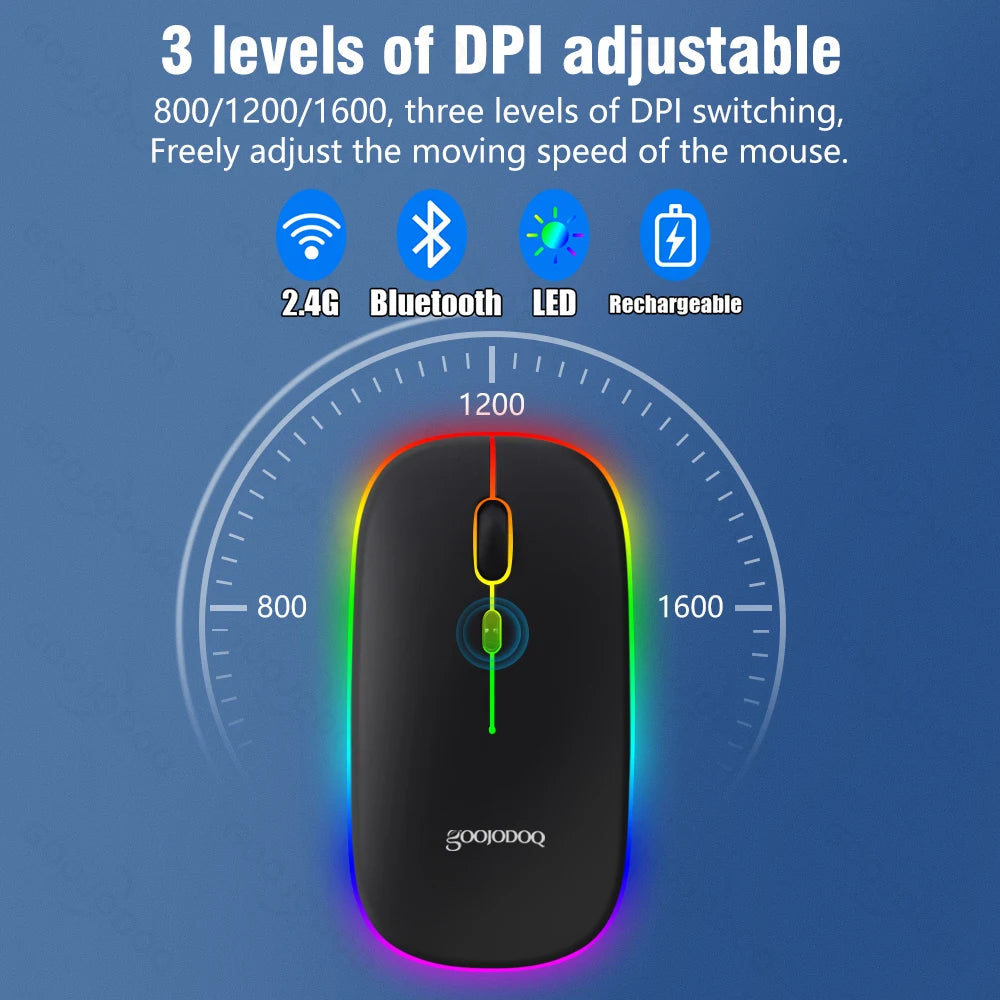 Clavier 10 pouces et souris sans fil