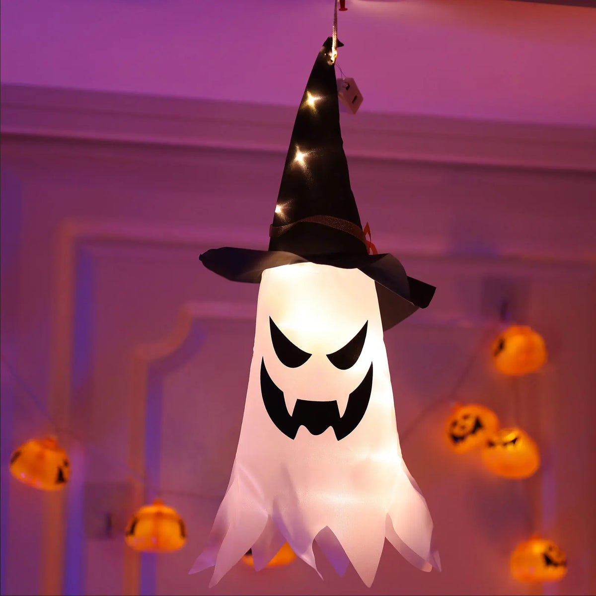 Décorations extérieures fantômes lumineux d'Halloween avec LED