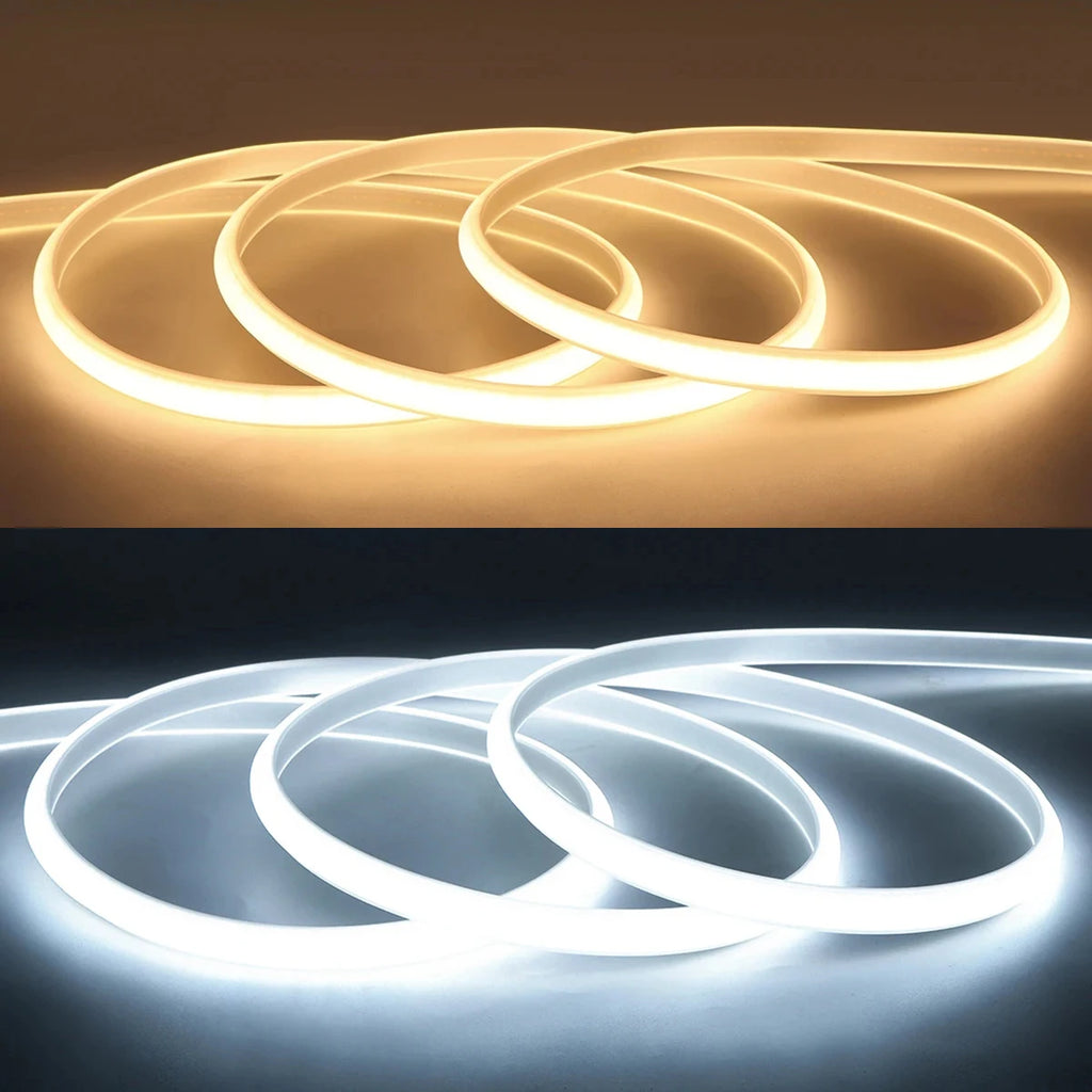 Bande LED COB étanche avec interrupteur marche/arrêt
