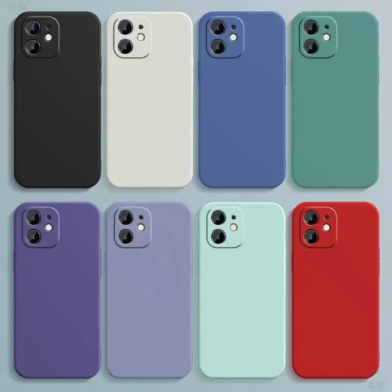 Coque souple en silicone iPhone