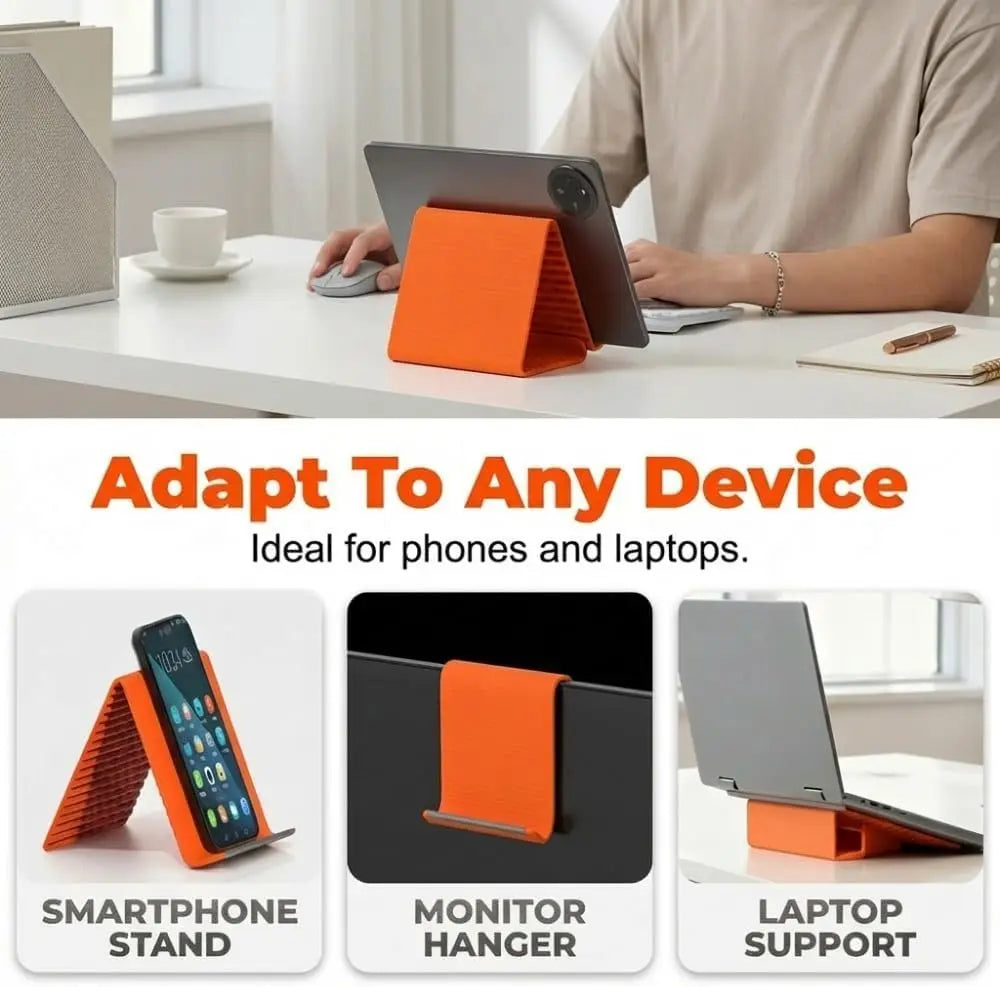 Support de téléphone portable en silicone pliable et flexible