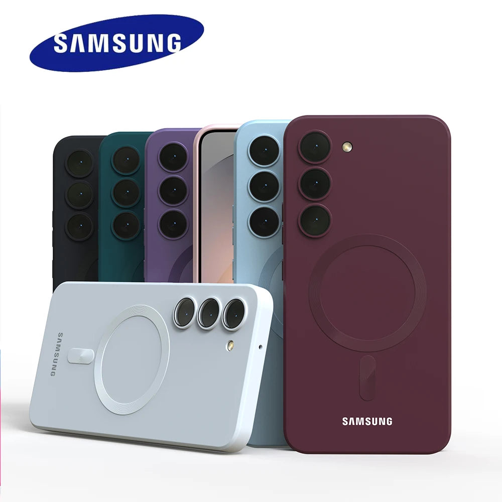 Coque magnétique en silicone Samsung