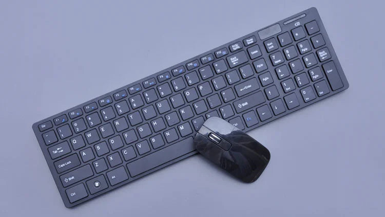 Clavier et souris sans fil compatible avec Windows, PC, Android et IOS
