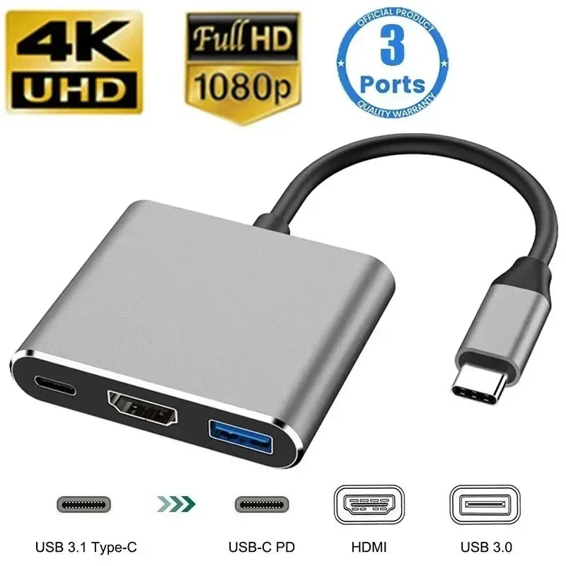 Adaptateur USB C 8 en 1