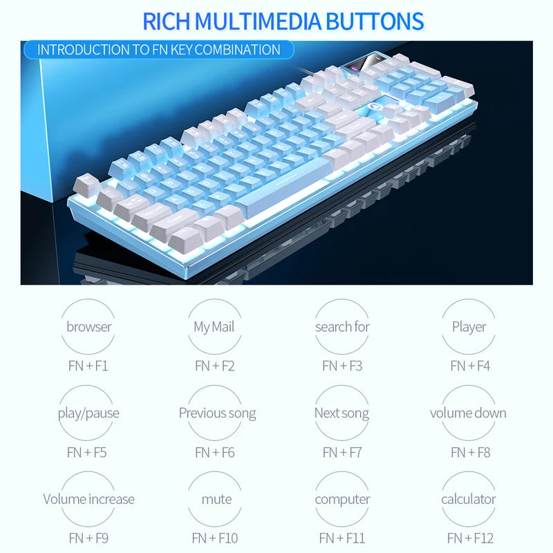 Clavier Gaming en QWERTY
