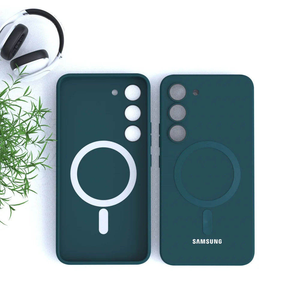 Coque magnétique en silicone Samsung