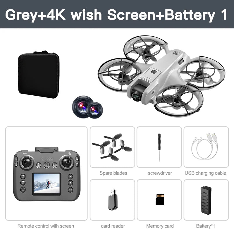 Mini Drone V666 Originel 4K Professionnel avec Double Caméra 8k