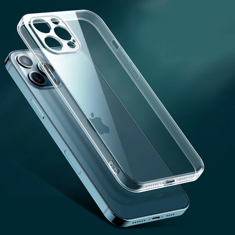 Coque de téléphone ultra-fine et transparente iPhone