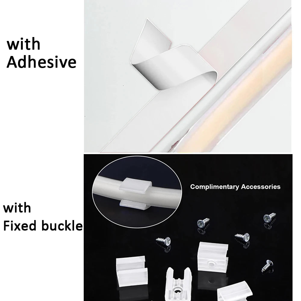 Bande LED COB étanche avec interrupteur marche/arrêt