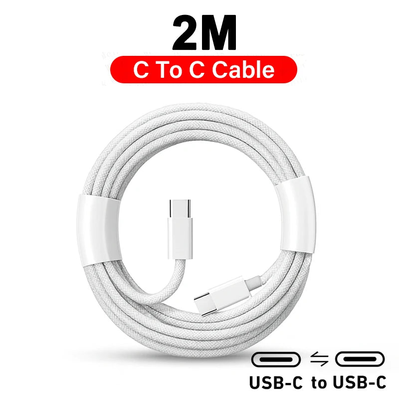 Chargeur Type C et Apple