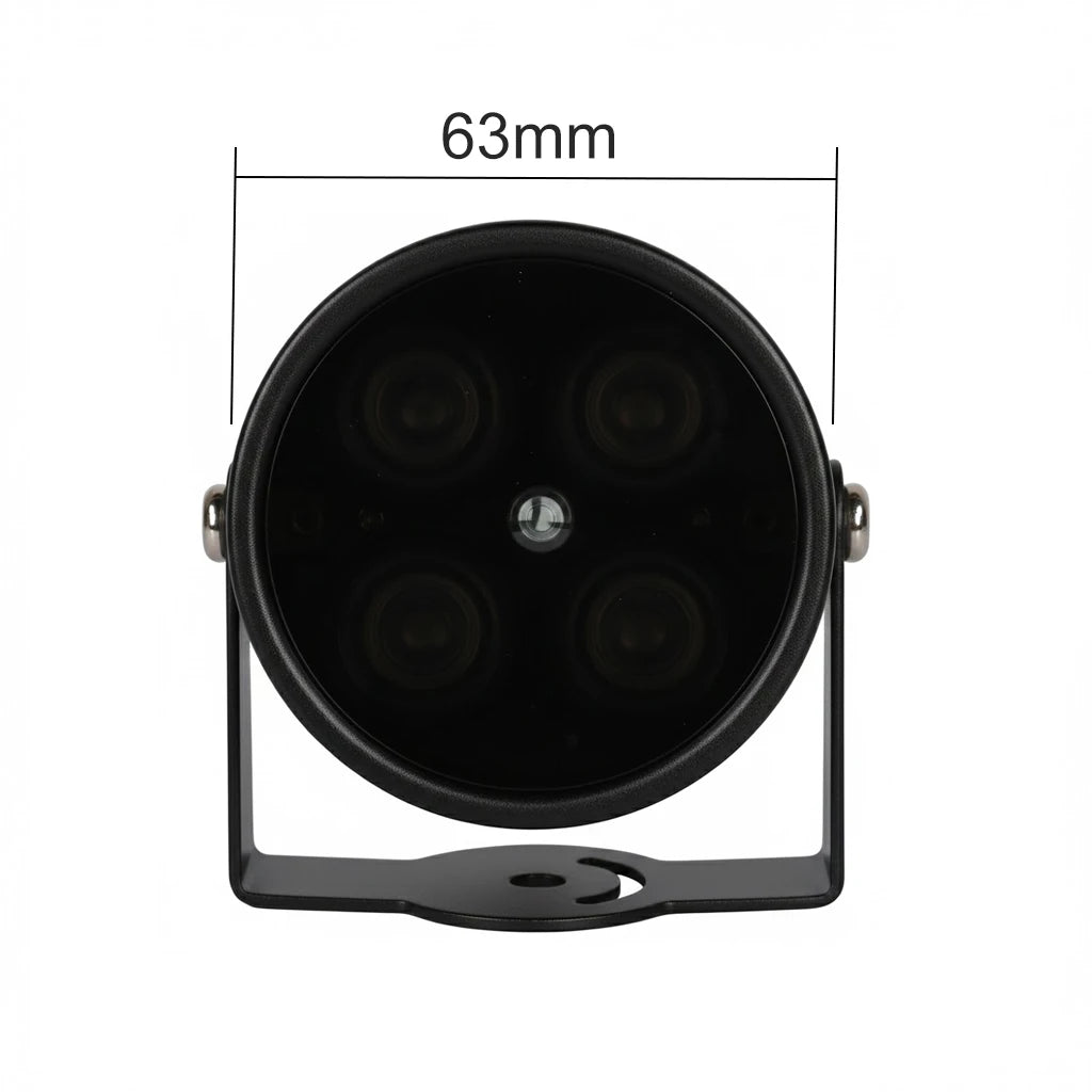 Illuminateur infrarouge à 4 LED vision nocturne pour caméra