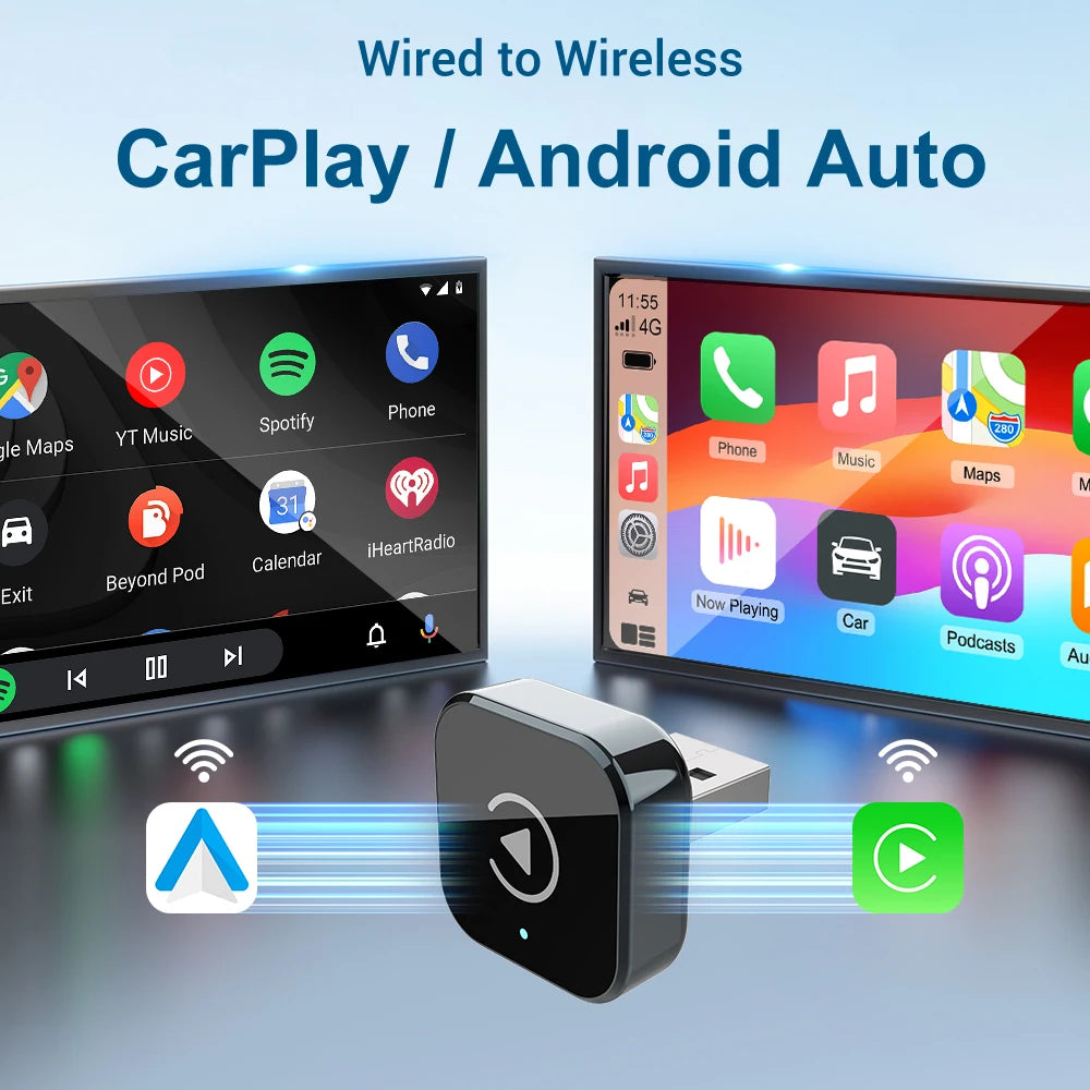 Adaptateur CarPlay sans fil (version améliorée 2026)