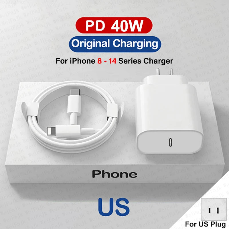 Chargeur Type C et Apple
