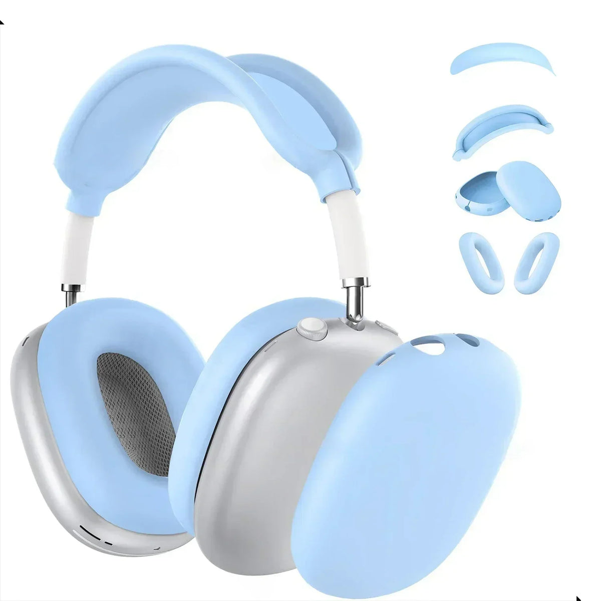 Étui pour écouteurs en silicone