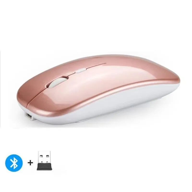 Souris sans fil Bluetooth rechargeable