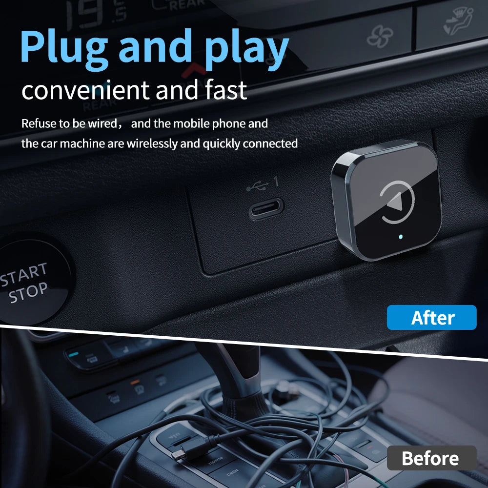 Adaptateur CarPlay sans fil (version améliorée 2026)