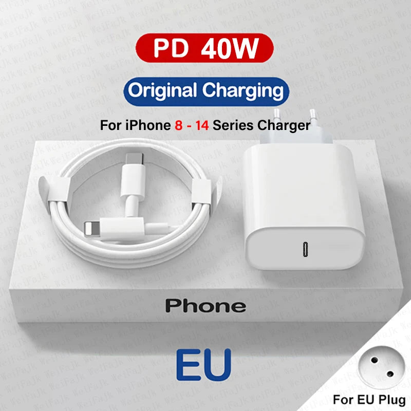 Chargeur Type C et Apple
