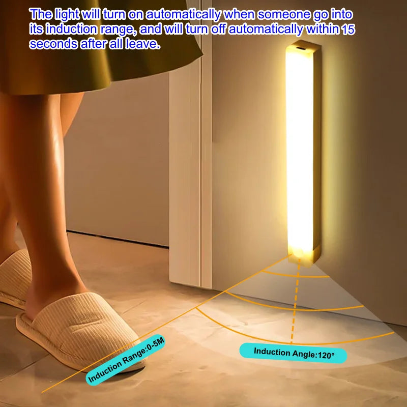 Lampe LED sans fil avec capteur de mouvement