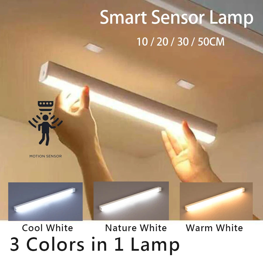 Lampe LED sans fil avec capteur de mouvement