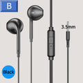 Écouteurs intra-auriculaires filaires avec Microphone