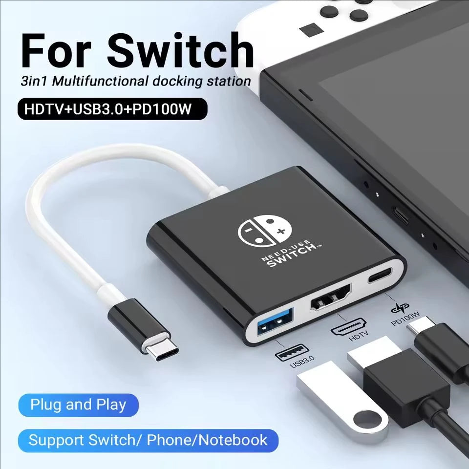 Station d'accueil Nintendo Switch 1