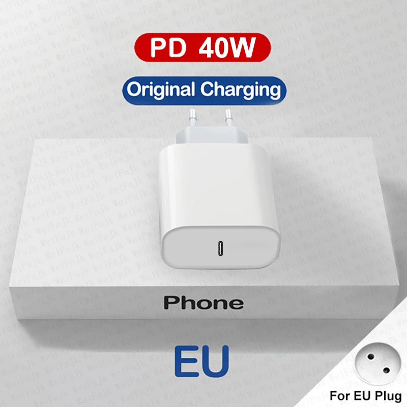 Chargeur Type C et Apple