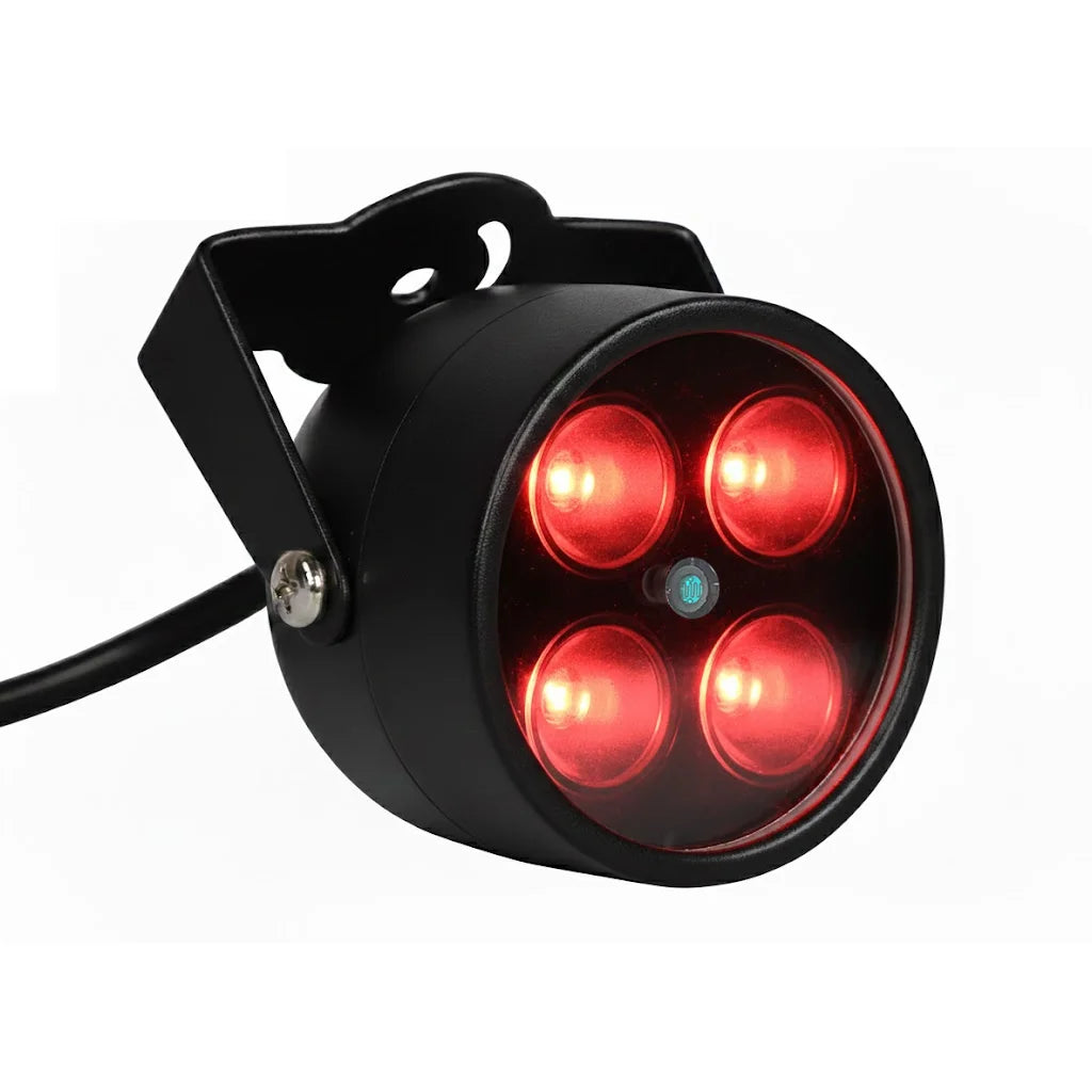Illuminateur infrarouge à 4 LED vision nocturne pour caméra