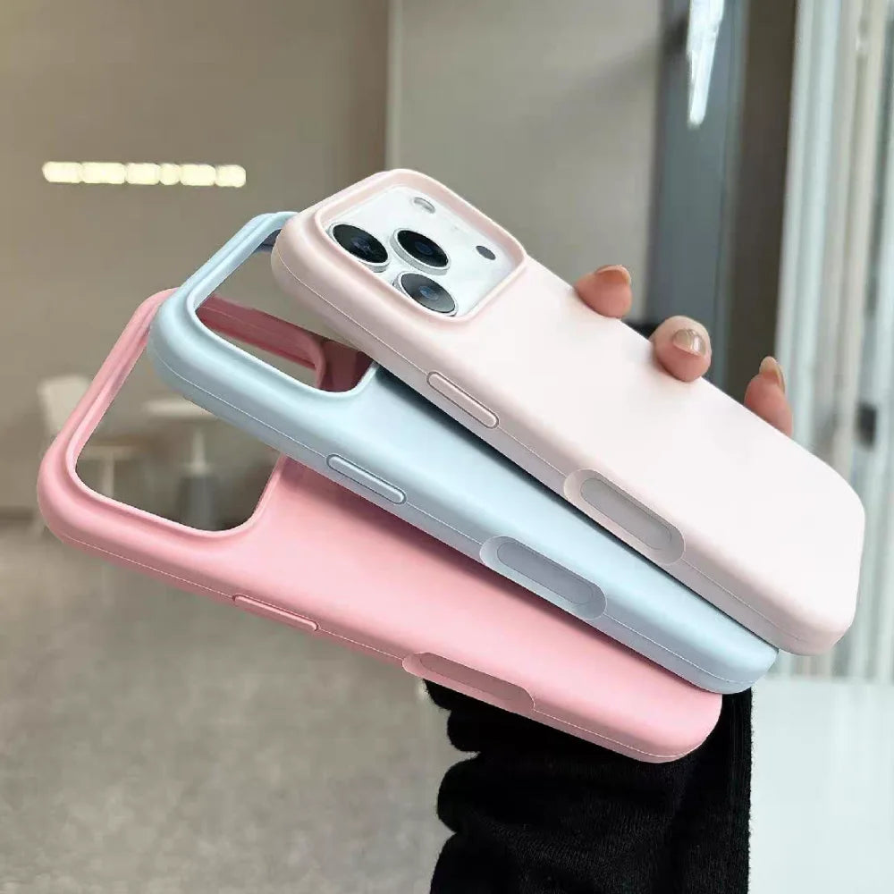 Coque en silicone magnétique iPhone 17 Pro Max 18 15 14 13 12 16 Pro Max 15 14 Plus