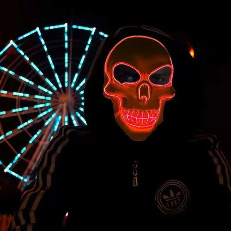 Masque de crâne d'horreur Halloween