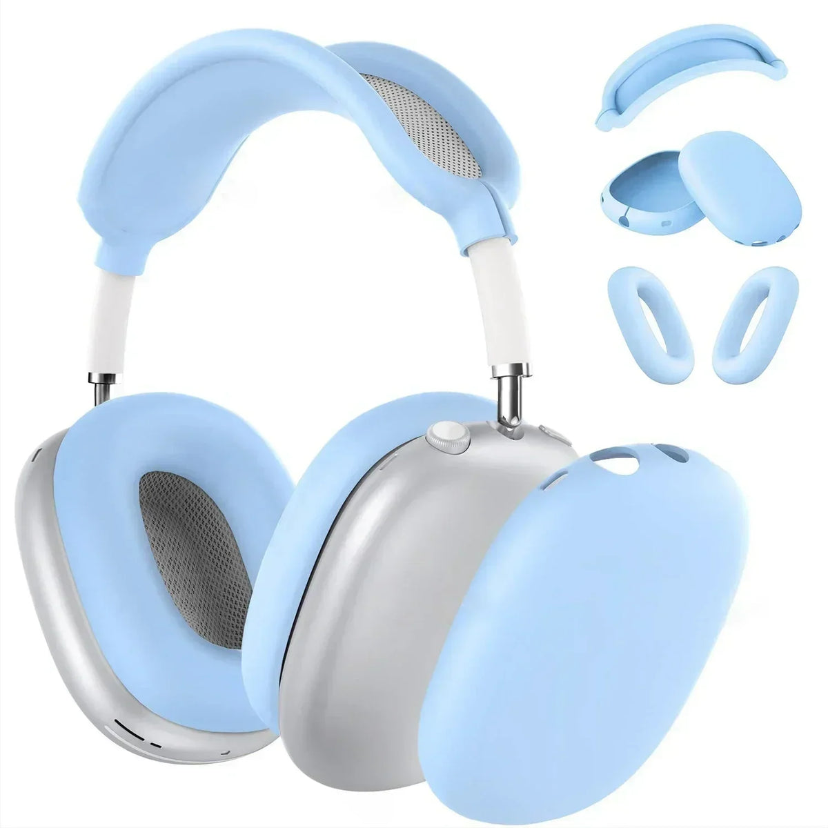 Étui pour écouteurs en silicone