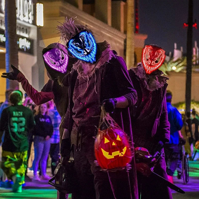 Masque Venom Halloween avec LED intégrée