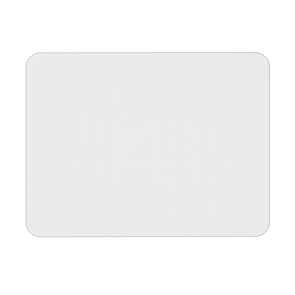Tapis de chaise de bureau rectangulaire, antidérapants en plastique transparent 90x120cm